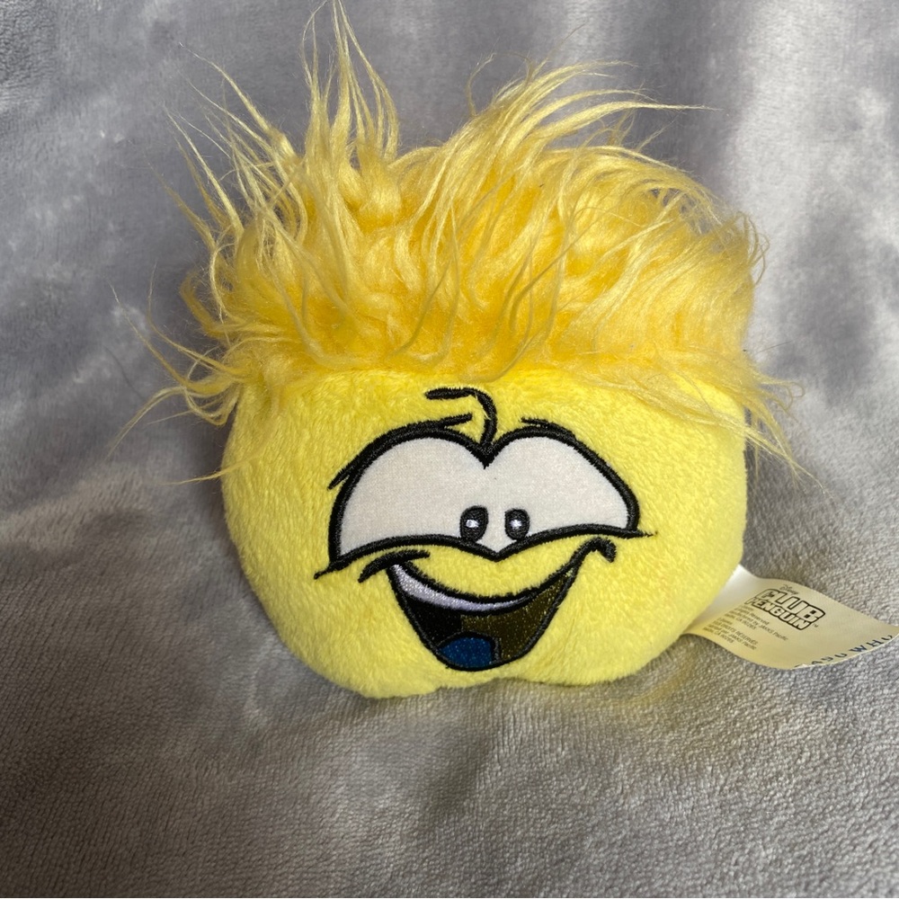 Club Penguin Yellow Puffle Plush
